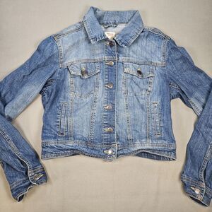 Mossimo Supply Co Blue Jean Jacket Juniors Medium